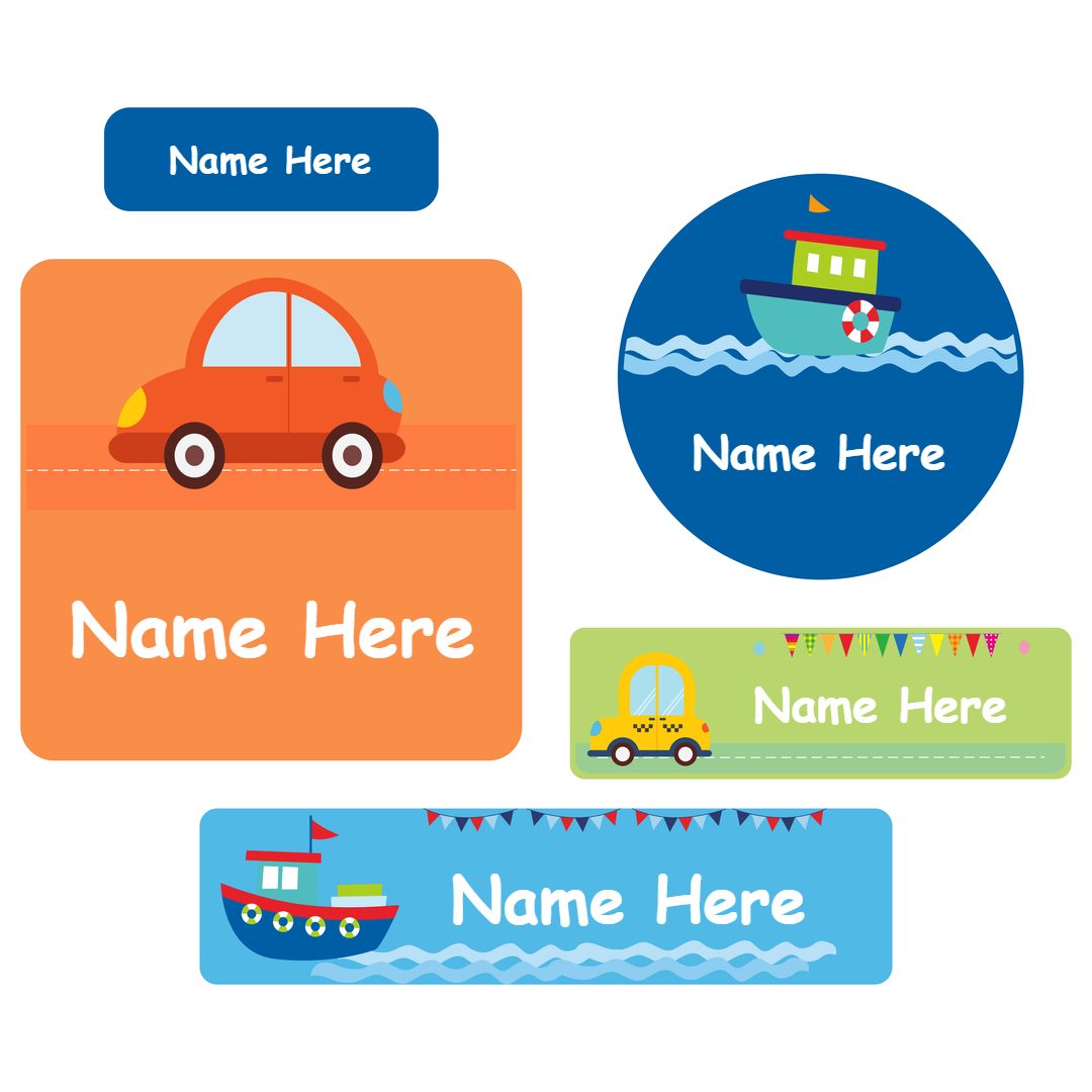 Basic Mixed Name Labels